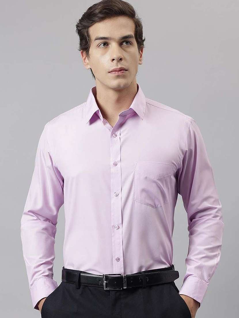 men solid long sleeve regular fit t-shirt