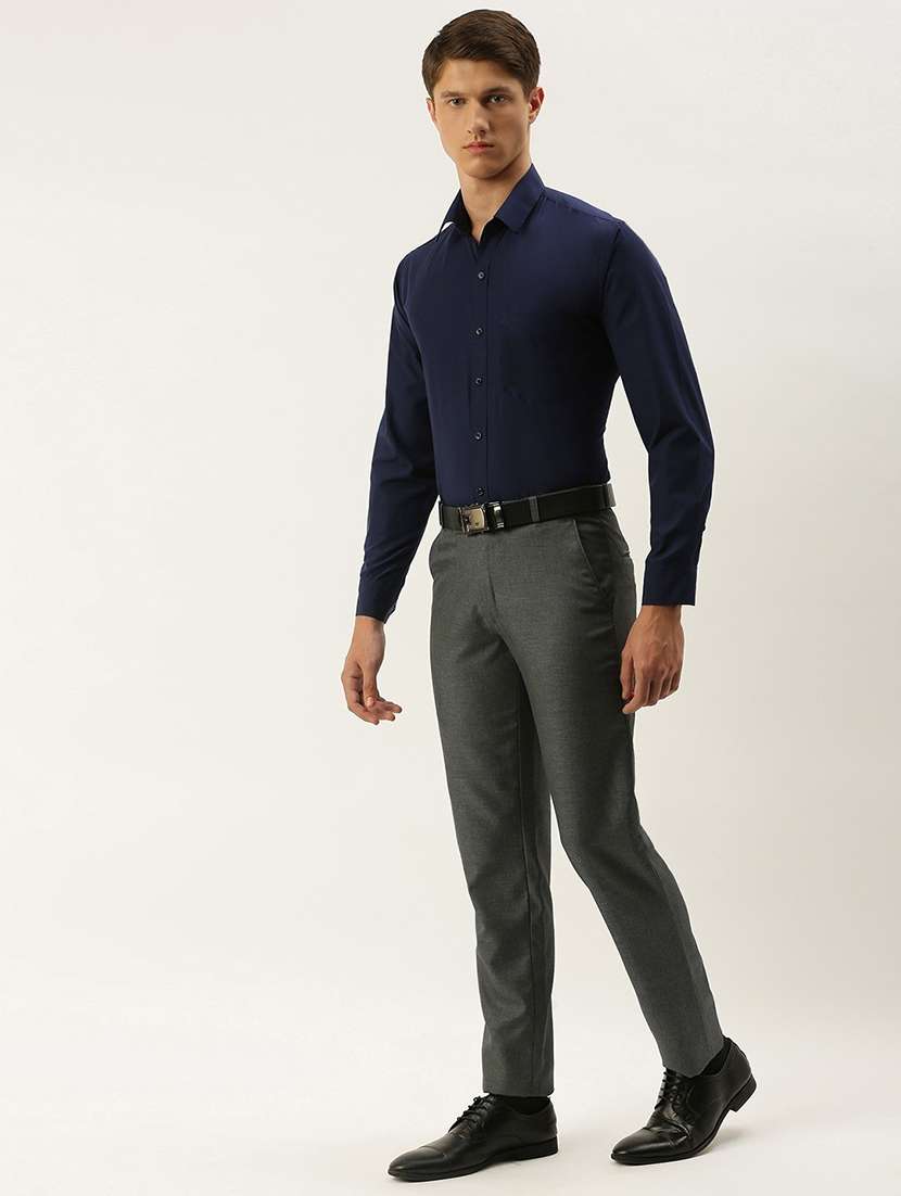 men solid long sleeve regular fit t-shirt - 22039370 -  Standard Image - 3