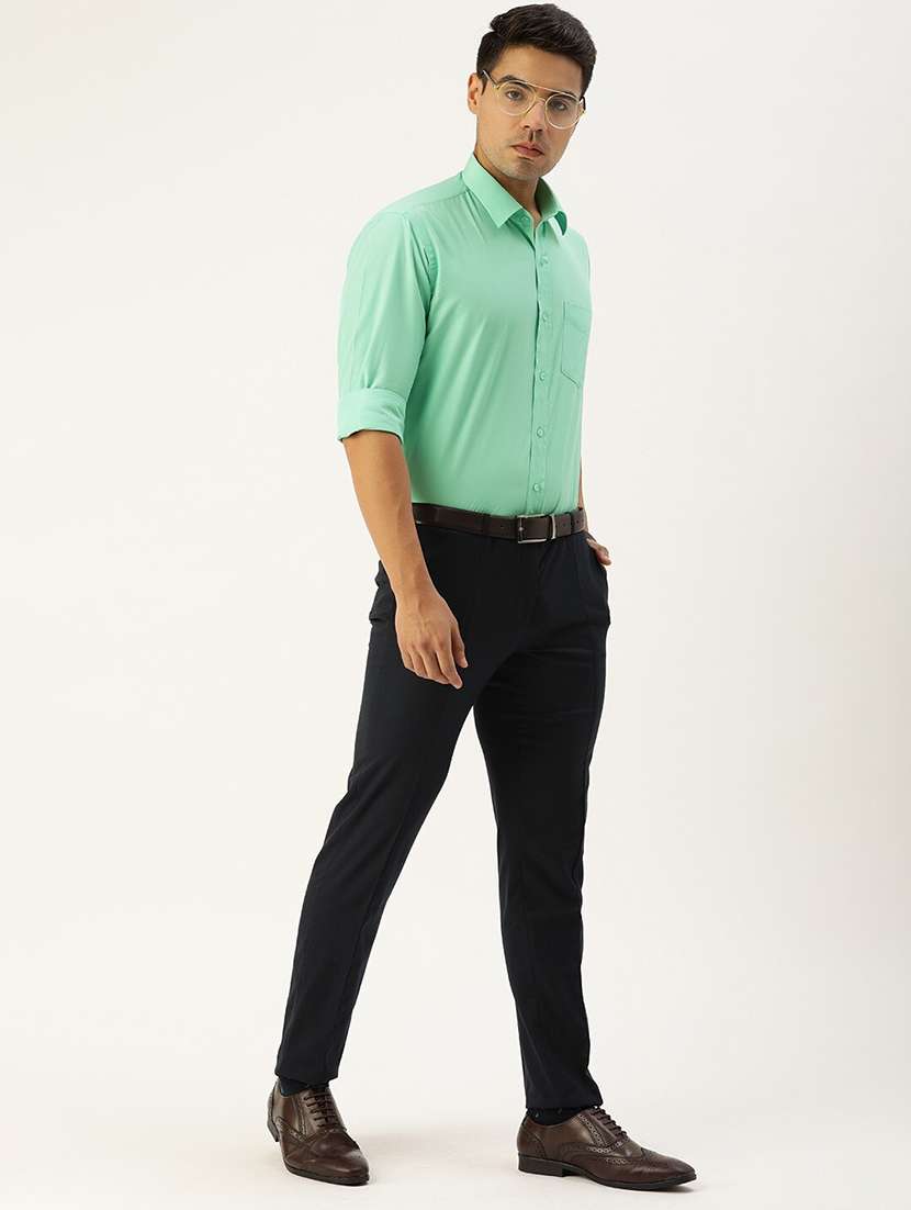 men solid long sleeve regular fit t-shirt - 22039372 -  Standard Image - 3