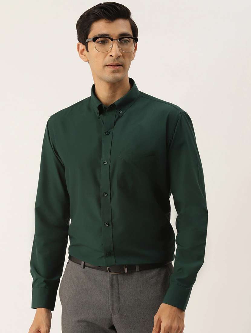 men solid long sleeve regular fit t-shirt