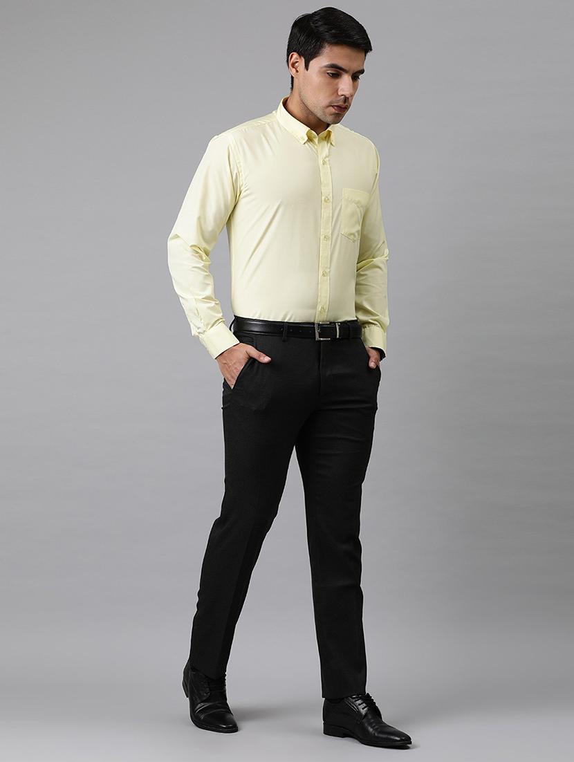 men solid long sleeve regular fit t-shirt - 22039383 - Standard Image - 3