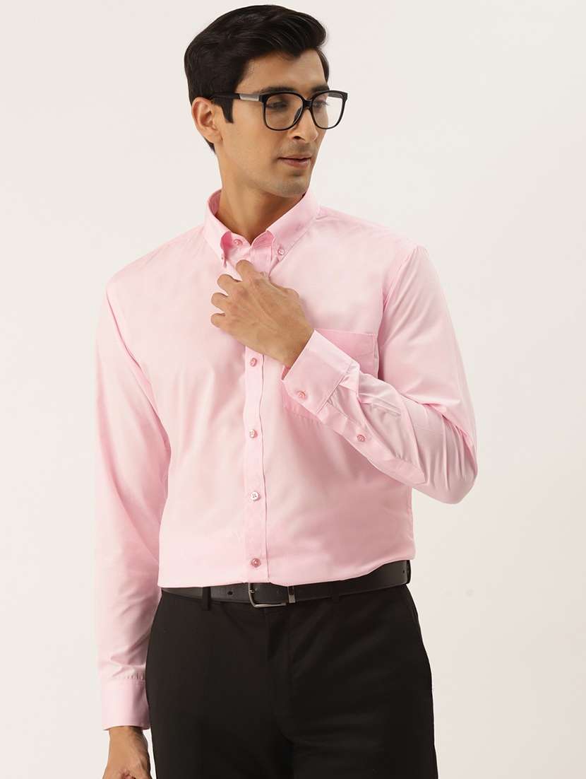 men solid long sleeve regular fit t-shirt