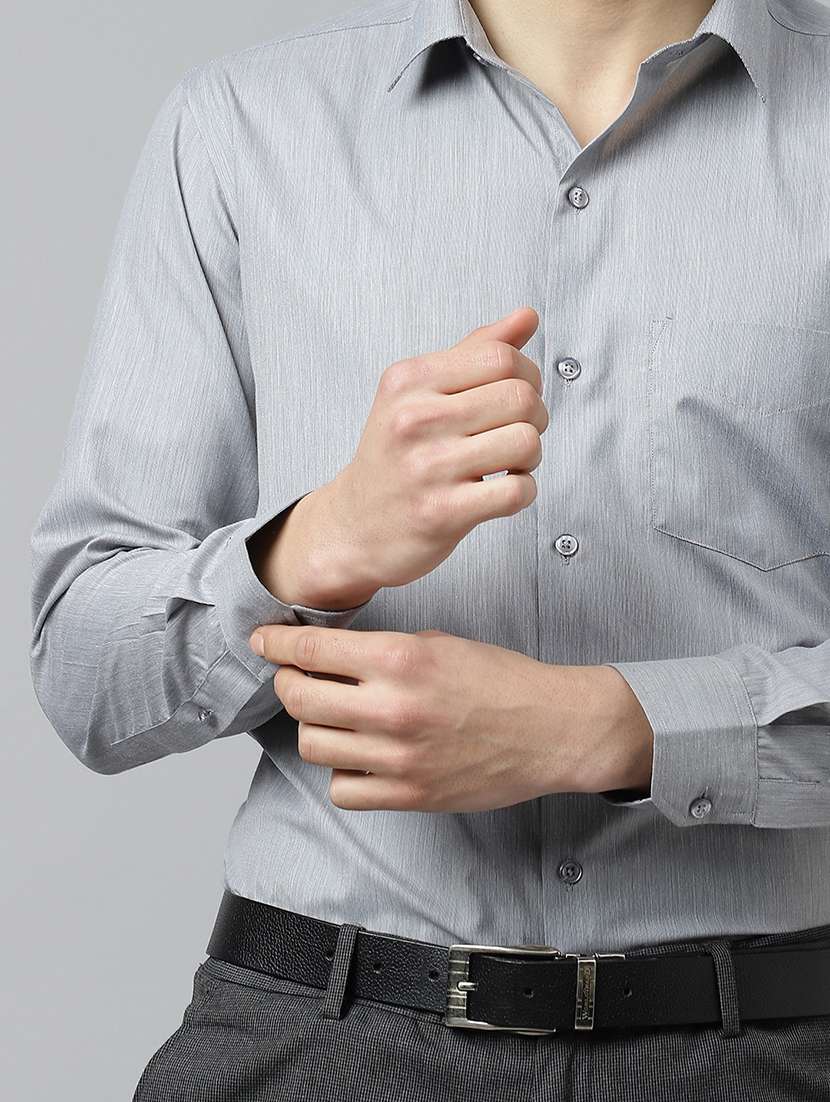 men solid long sleeve regular fit t-shirt - 22039391 -  Standard Image - 3