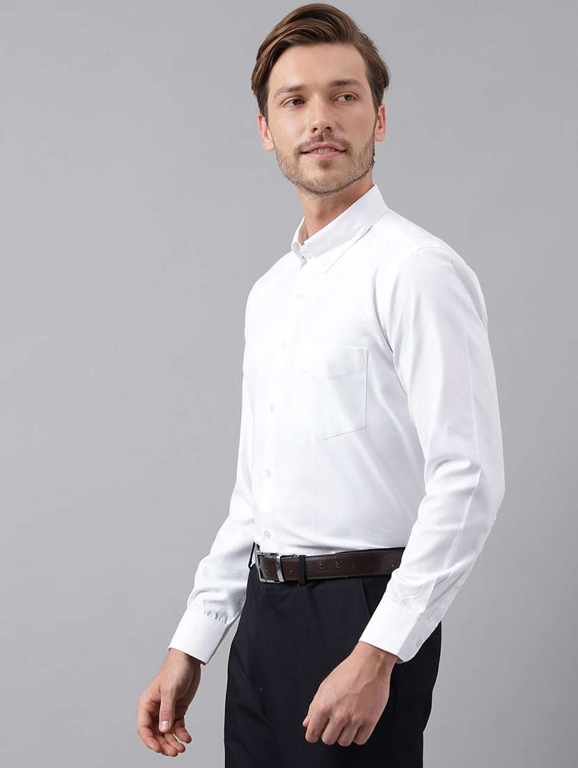 men solid long sleeve regular fit t-shirt