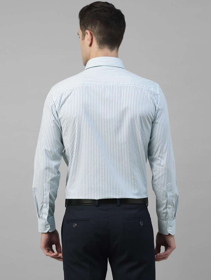 men striped long sleeve regular fit t-shirt - 22039409 -  Standard Image - 3