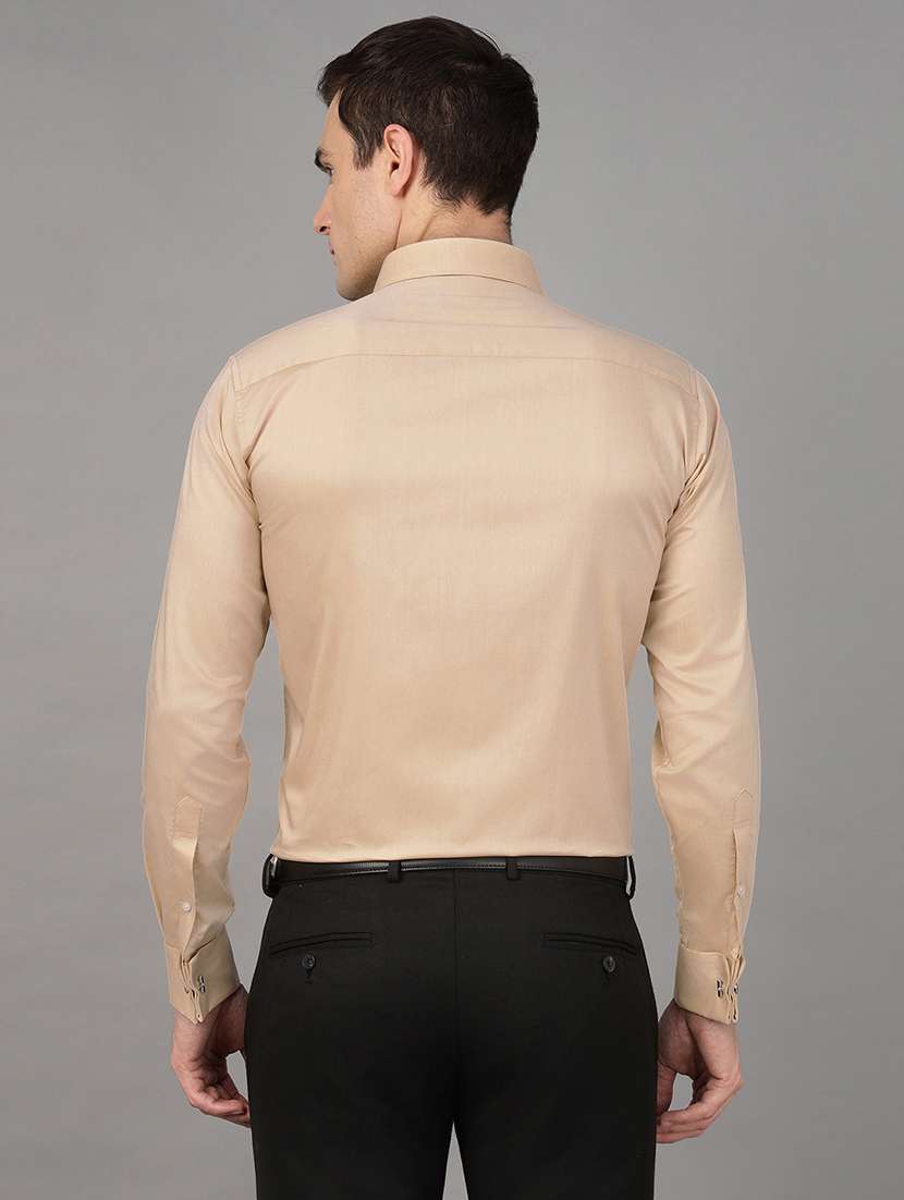 men collared long sleeve regular fit shirt - 22039637 -  Standard Image - 3