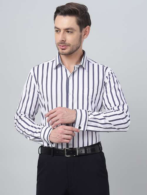 men collared long sleeve regular fit shirt - 22039653 -  Standard Image - 0