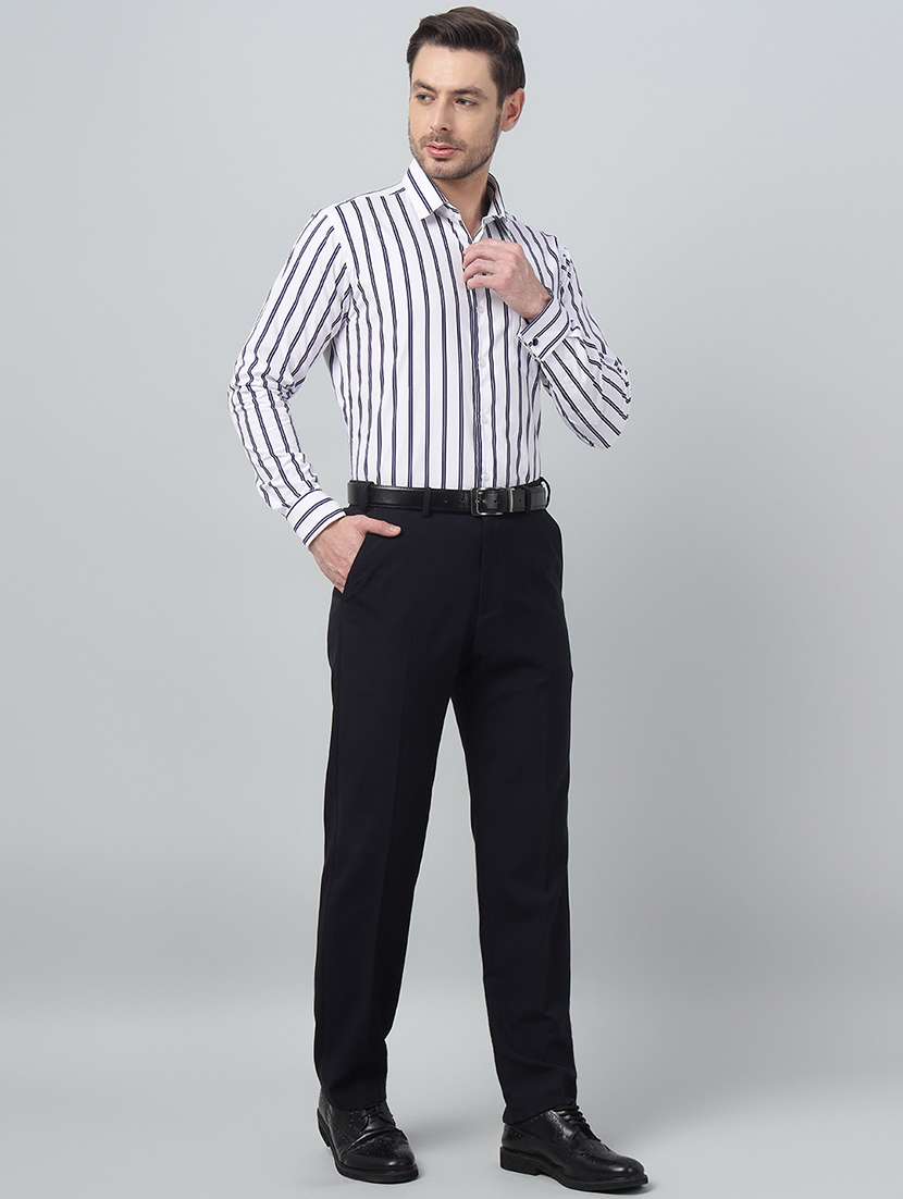 men collared long sleeve regular fit shirt - 22039653 -  Standard Image - 3