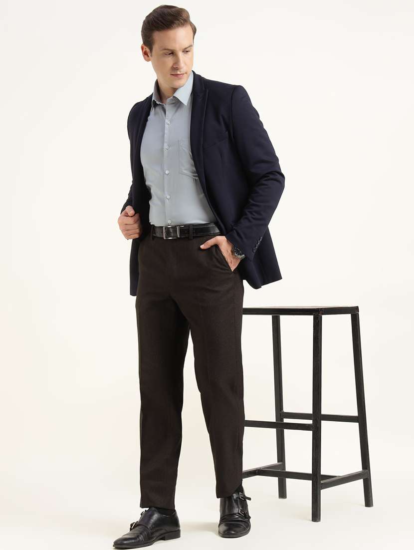 men collared long sleeve regular fit shirt - 22039668 -  Standard Image - 3