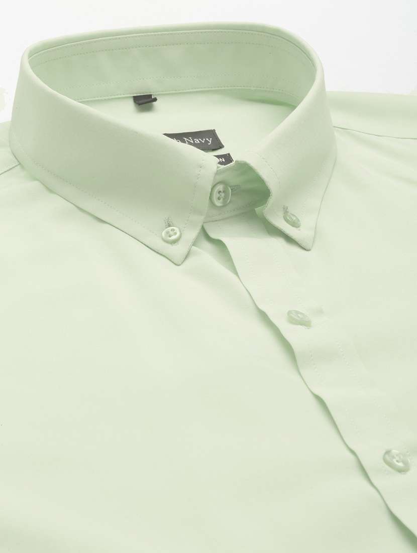 men solid collared long sleeve shirt - 22039679 -  Standard Image - 3