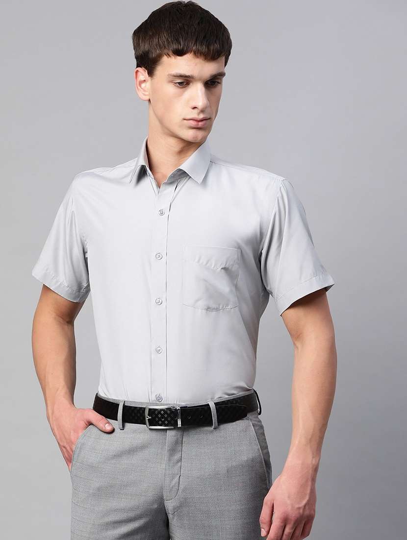 men solid short sleeve regular fit t-shirt