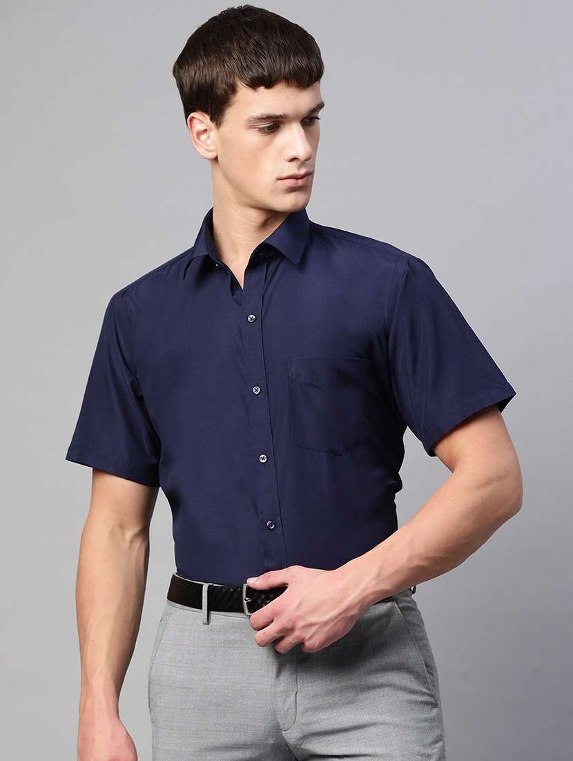 men solid short sleeve regular fit t-shirt