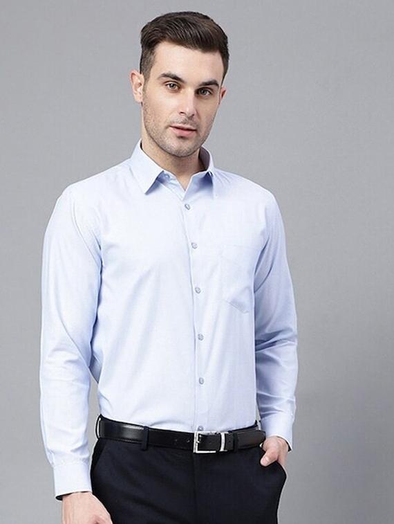 men solid long sleeve regular fit t-shirt