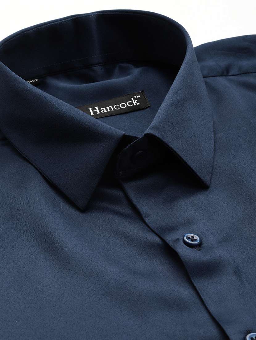 men collared long sleeve regular fit shirt - 22039695 -  Standard Image - 3