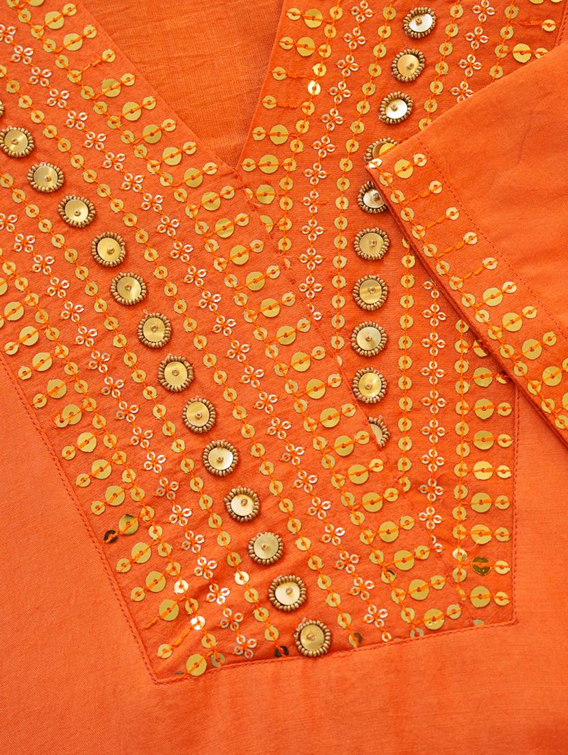 women embroidered three quarter sleeve ethnic co-ord setco-ord set - 22039738 - Standard Image - 5