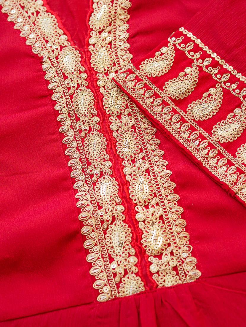 women embroidered kurta and pant with dupatta set - 22039767 - Standard Image - 5