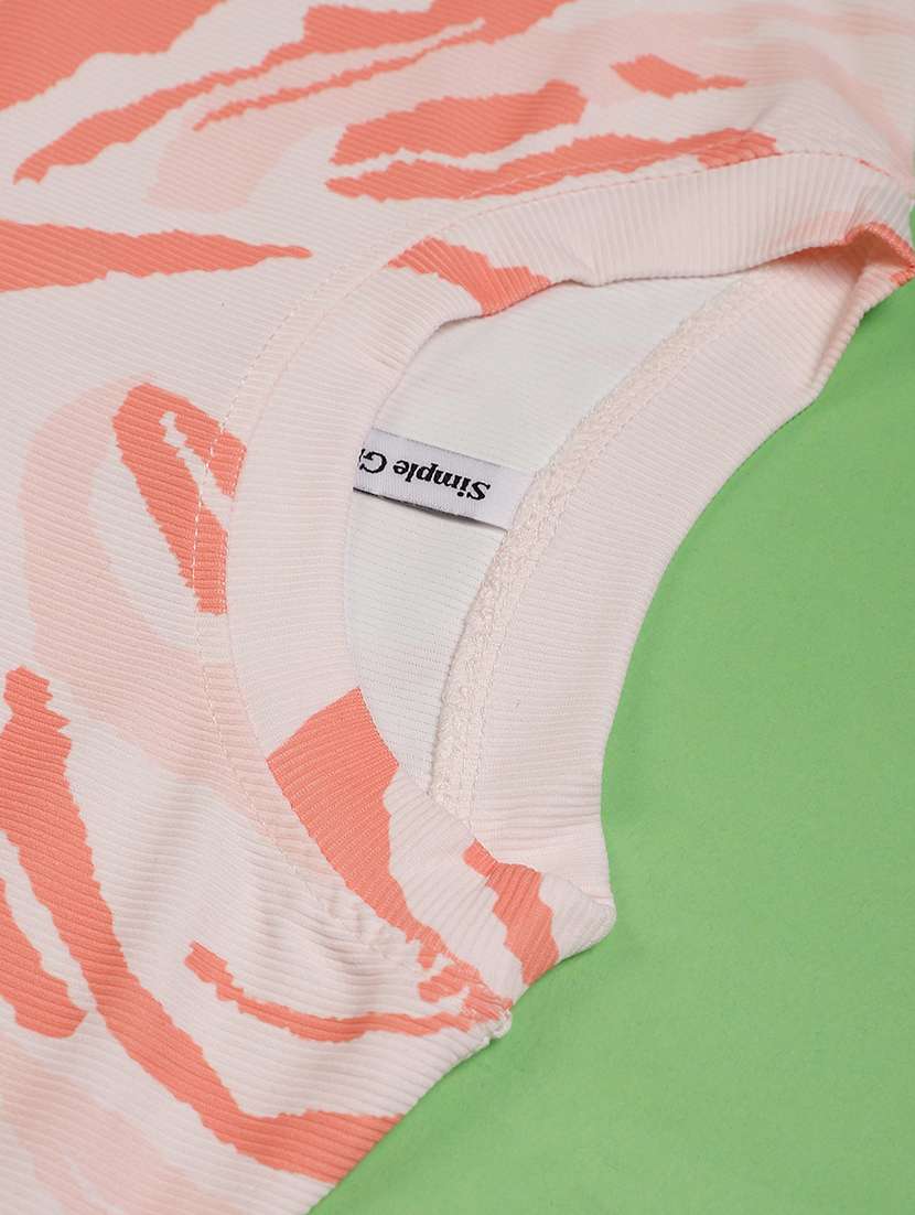 girls printed long sleeve tee - 22040270 -  Standard Image - 3