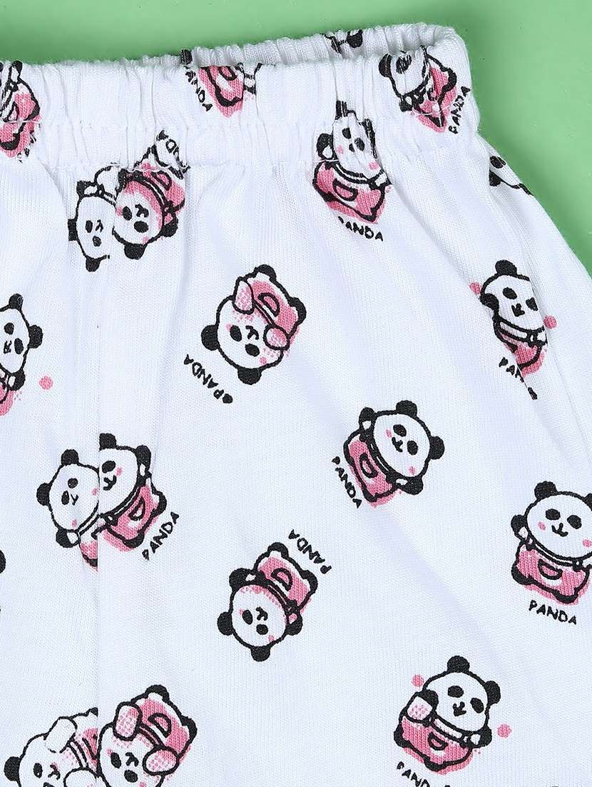 girls printed round neck full length set - 22040334 -  Standard Image - 3