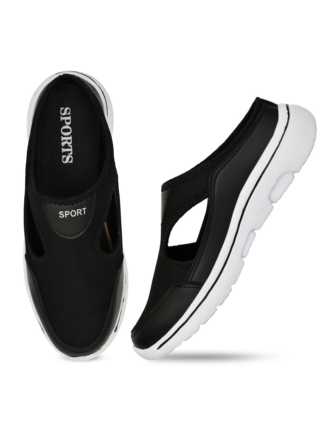 men black slip on sport shoe - 22040939 - Standard Image - 3