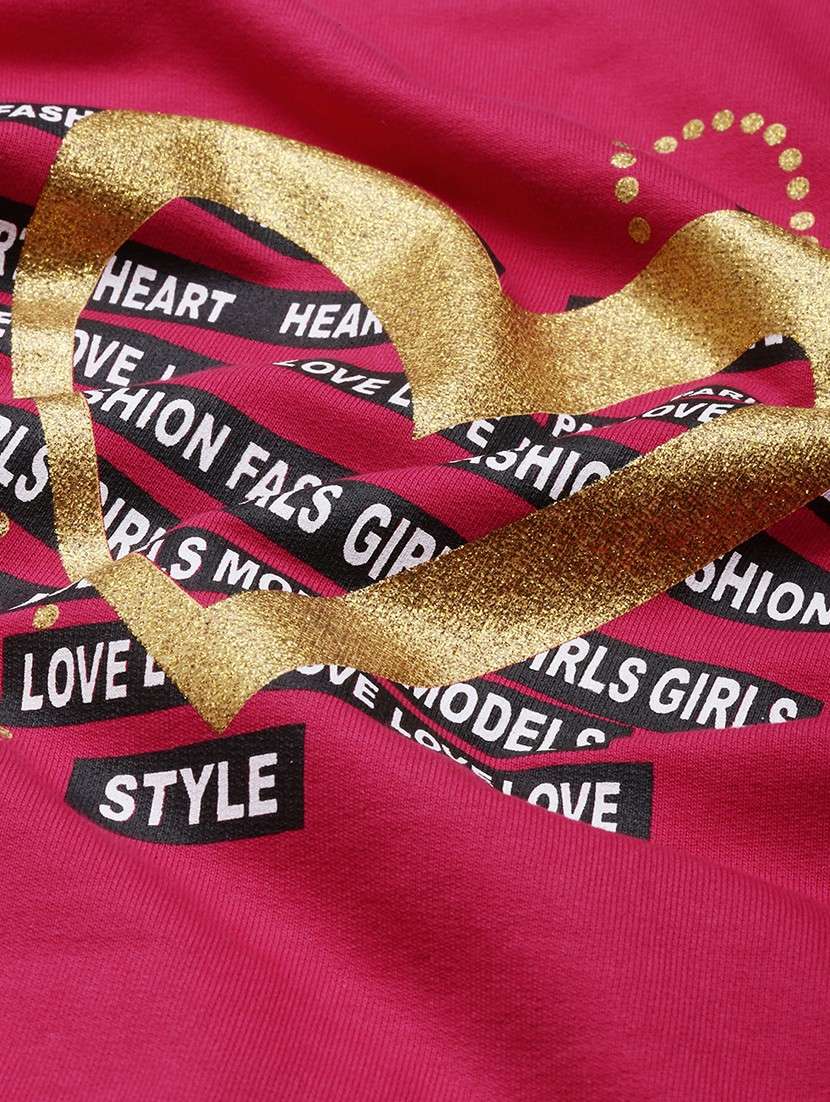 girls printed long sleeve regular fit sweatshirt - 22041047 - Standard Image - 3