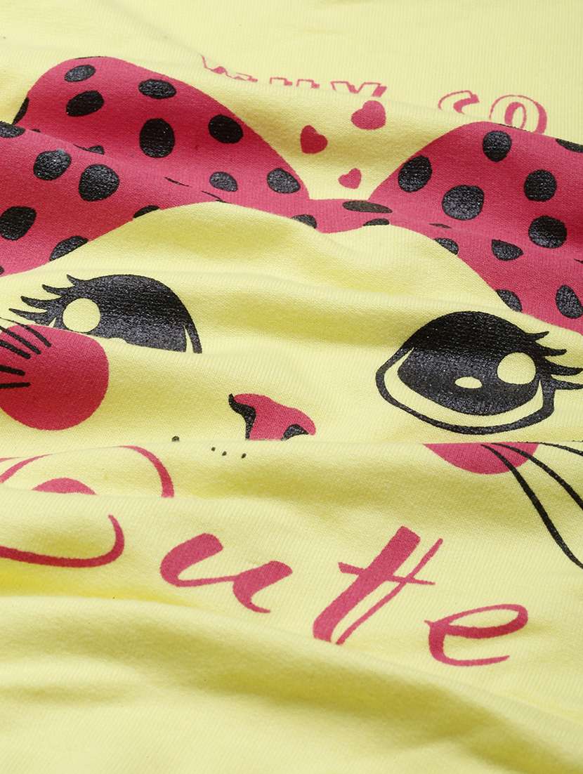 girls printed long sleeve regular fit sweatshirt - 22041049 - Standard Image - 3