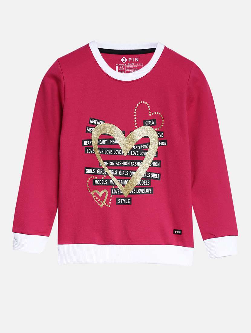 kids pack of 2 printed long sleeve sweatshirt - 22041053 - Standard Image - 3
