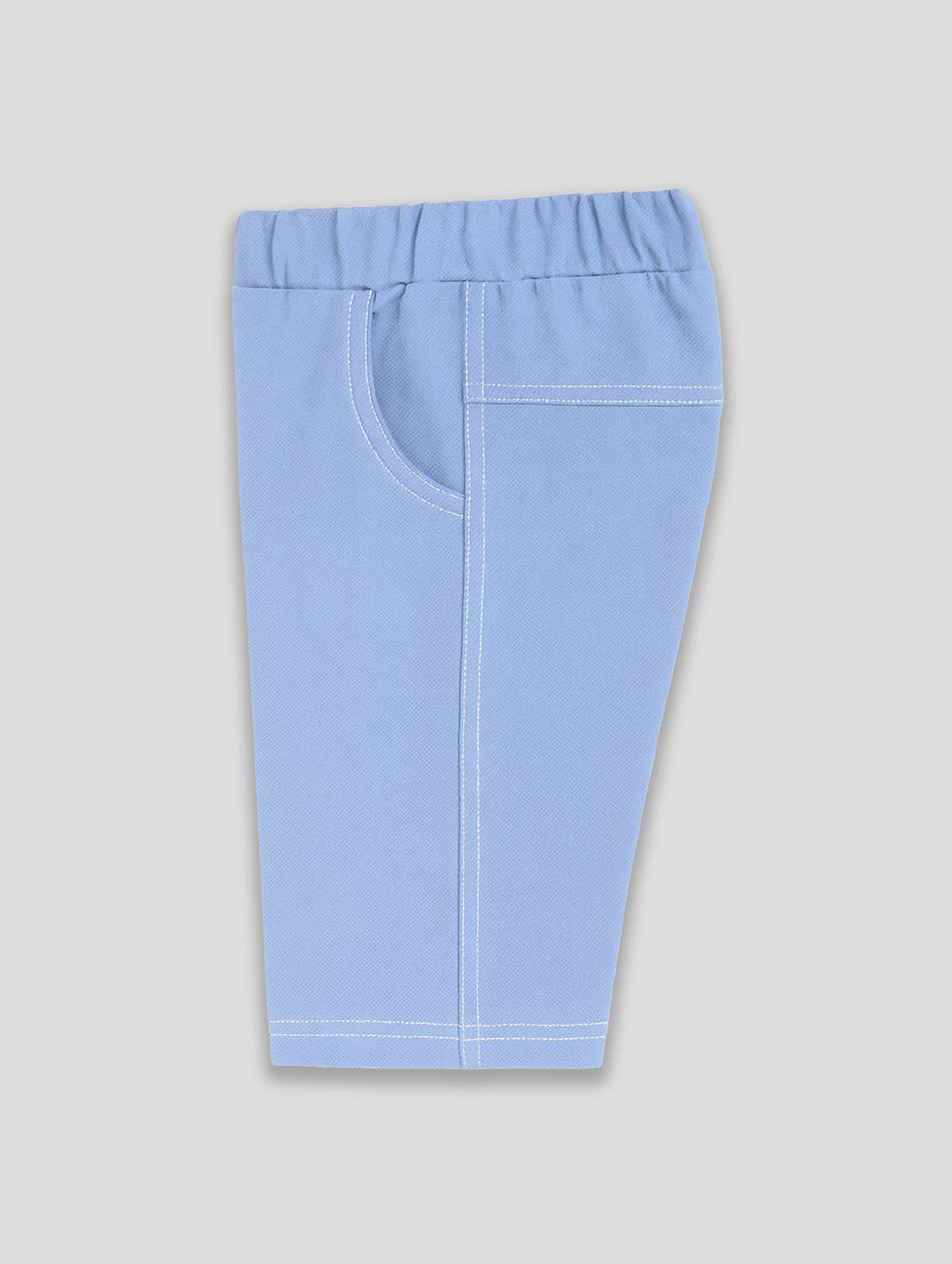 kids pack of 2 solid mid rise regular fit shorts - 22041064 - Standard Image - 5