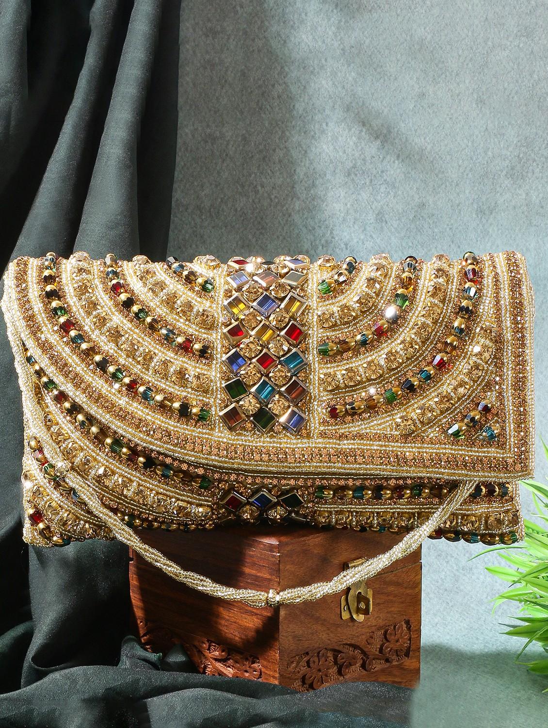 women embellished clutch - 22041141 - Zoom Image - 0