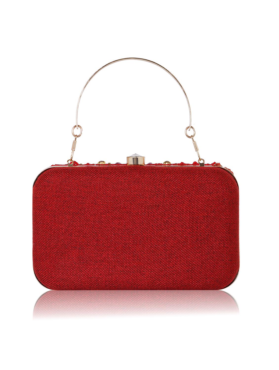 women embellished clutch - 22041150 - Standard Image - 3