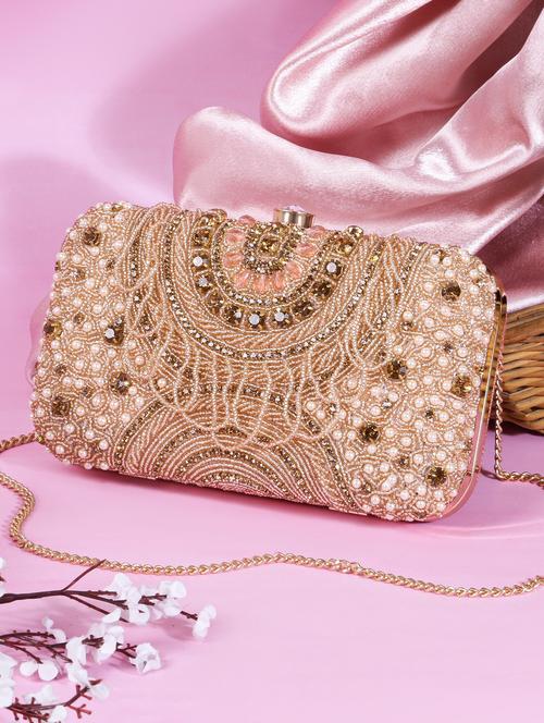 women embellished clutch - 22041158 - Standard Image - 0