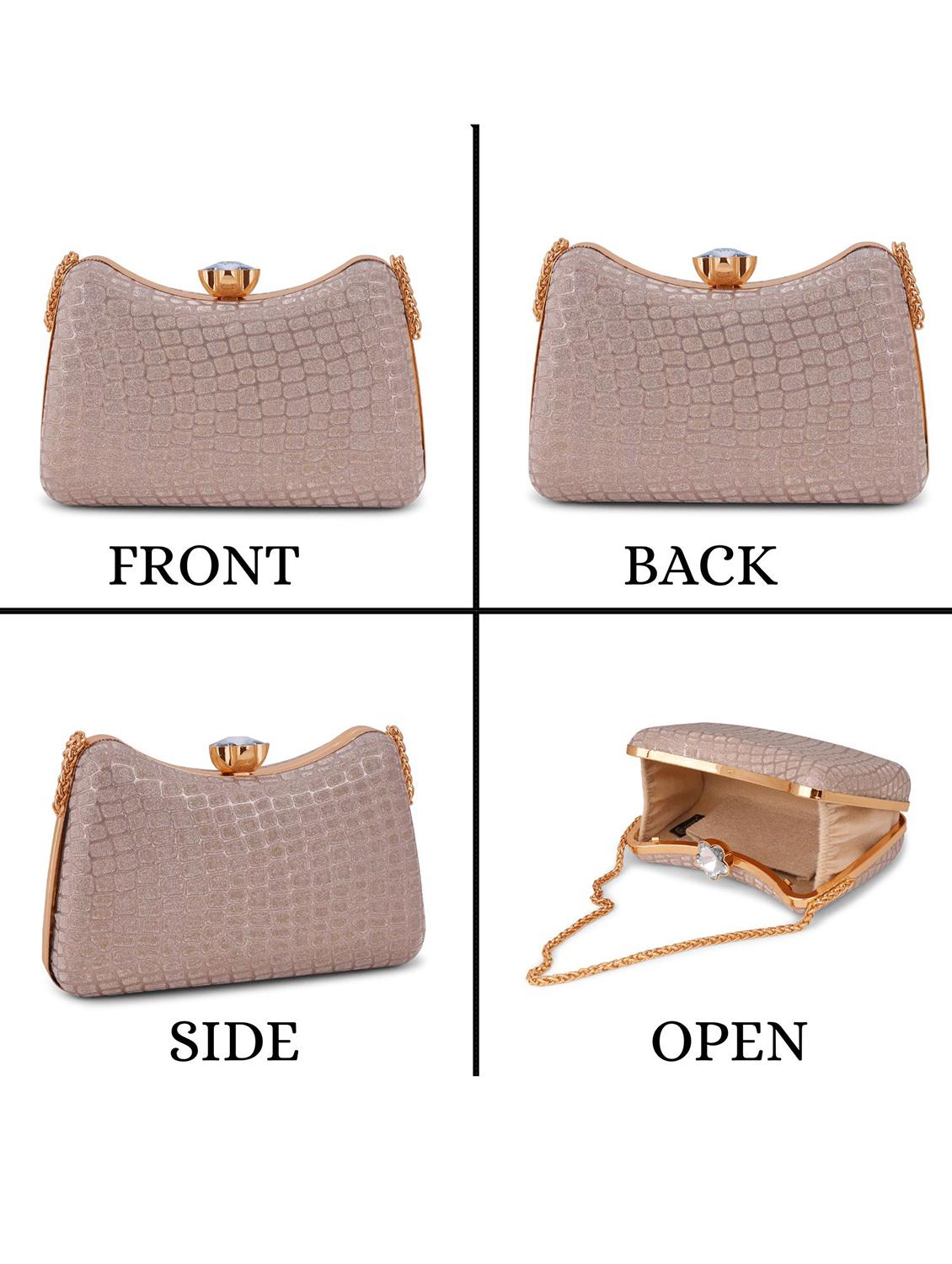 women embellished clutch - 22041164 - Standard Image - 5