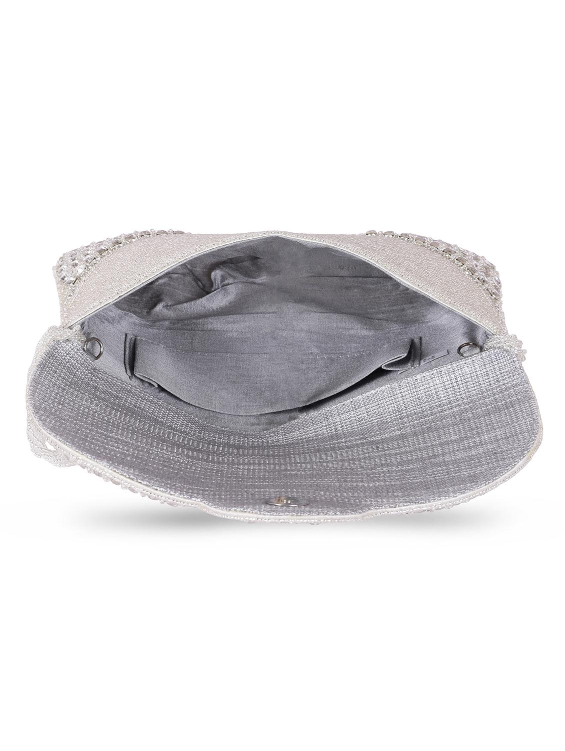 women embellished clutch - 22041167 - Standard Image - 3