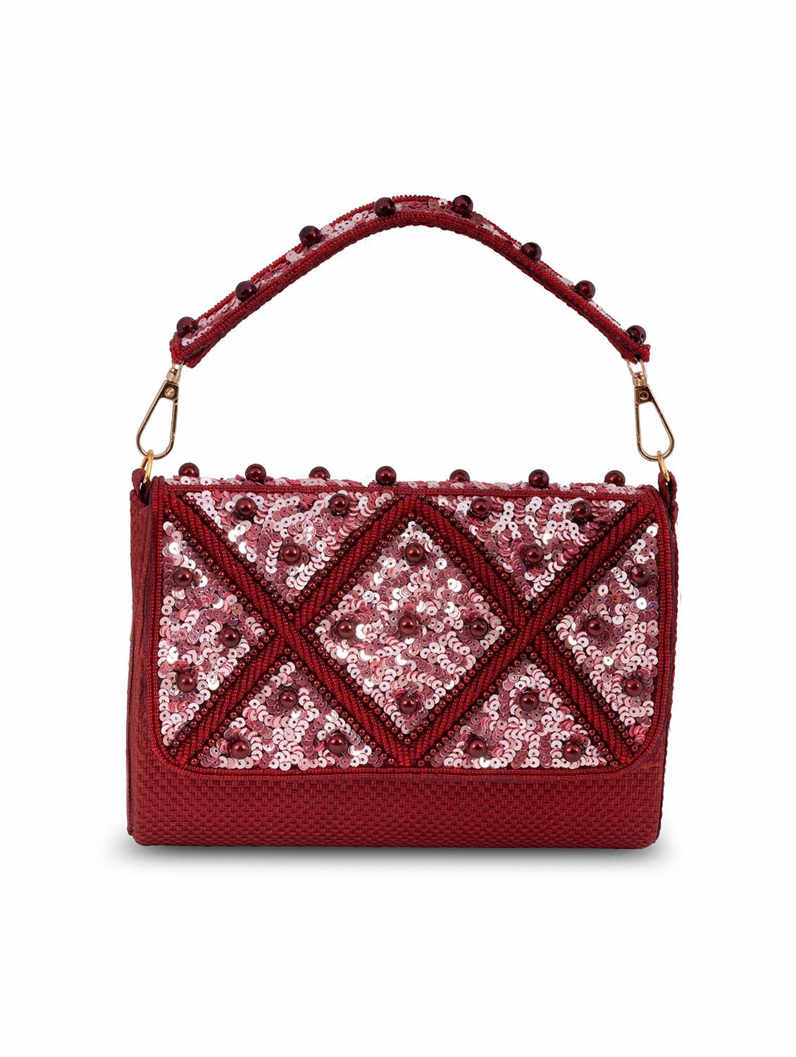 women embellished clutch - 22041179 - Standard Image - 3