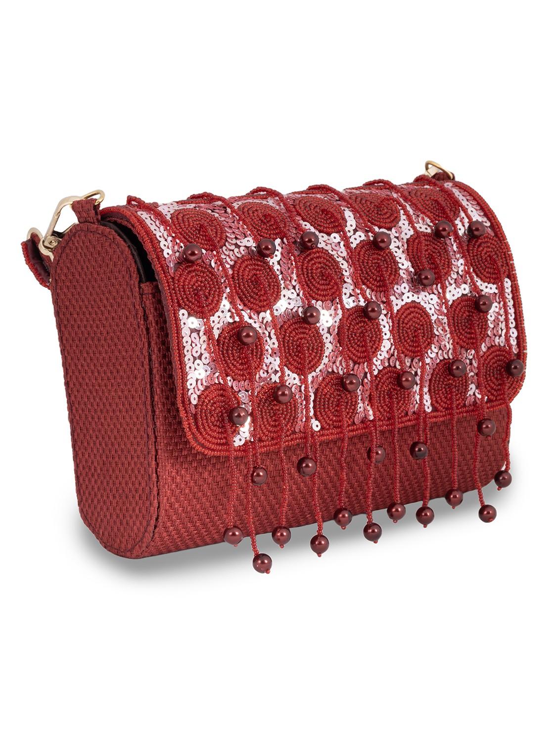 women embellished clutch - 22041180 - Standard Image - 3