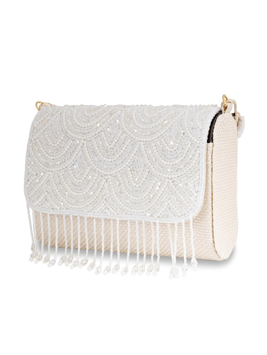 women embellished clutch - 22041183 - Standard Image - 3