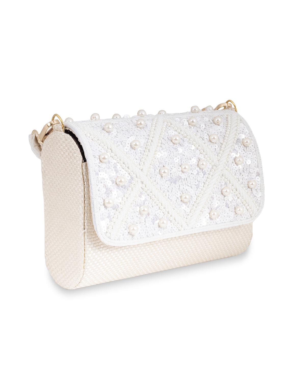 women embellished clutch - 22041184 - Standard Image - 3