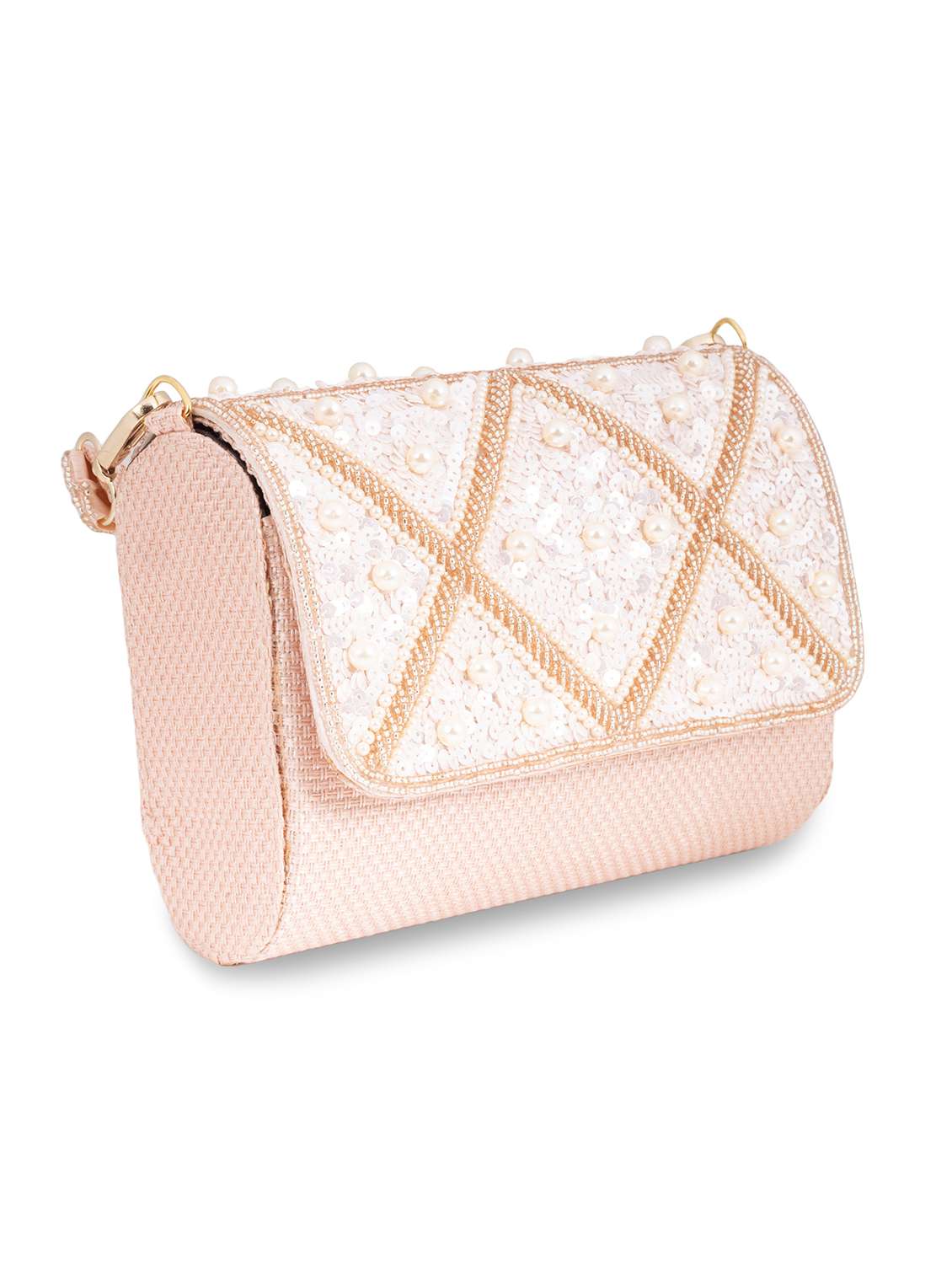 women embellished clutch - 22041185 - Standard Image - 3