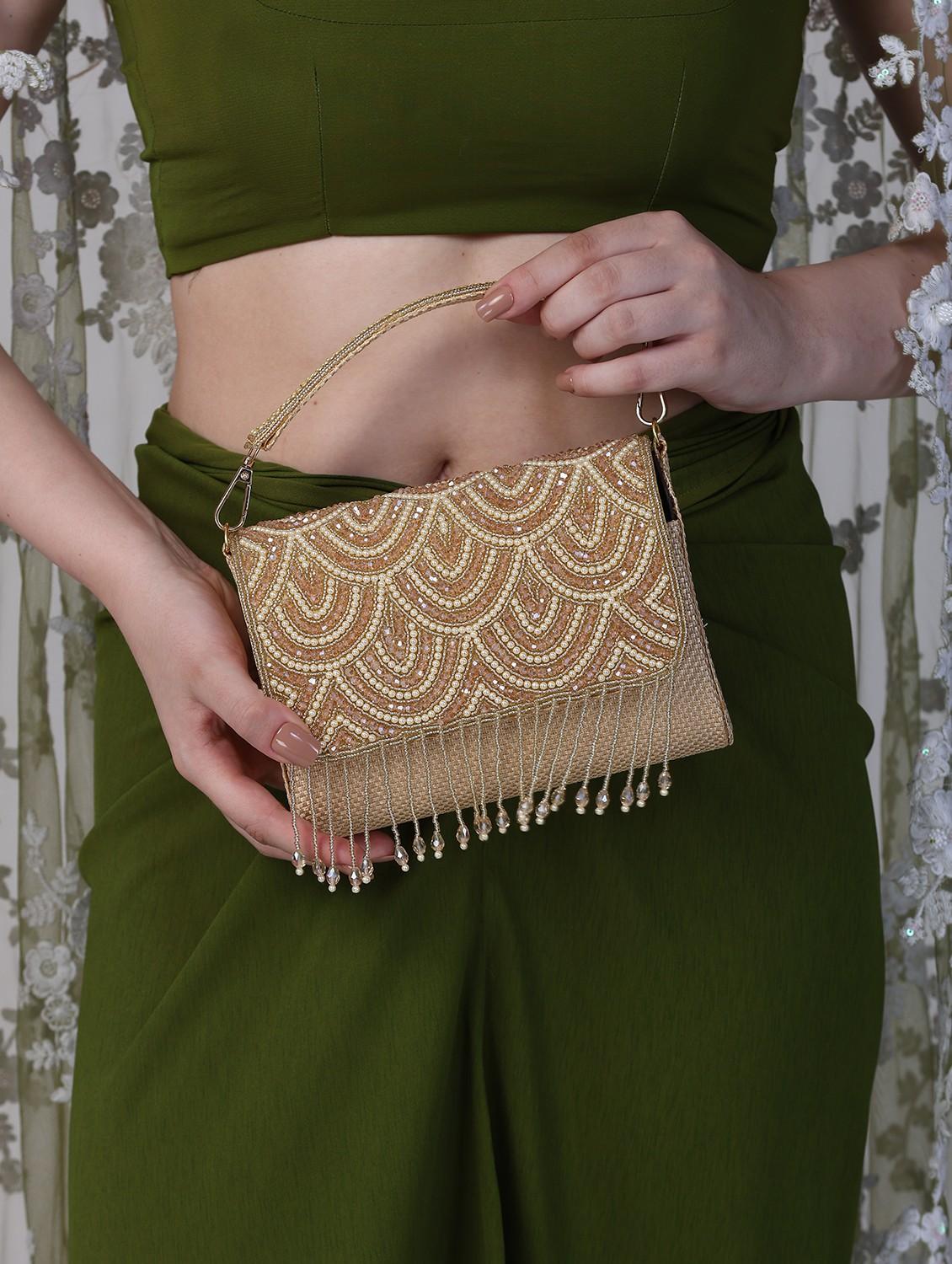 women embellished clutch - 22041186 - Standard Image - 5