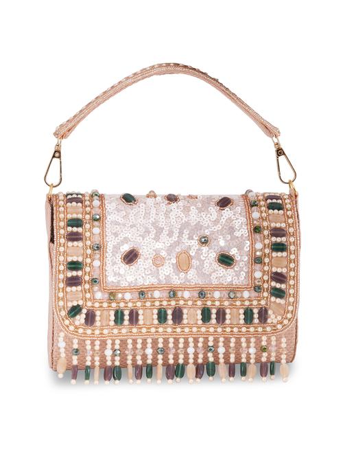 women embellished clutch - 22041187 - Standard Image - 0