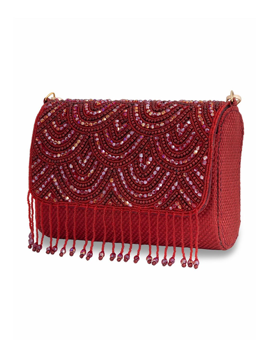 women embellished clutche - 22041192 - Standard Image - 3
