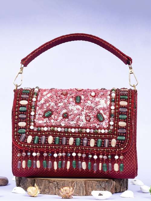 women embellished clutche