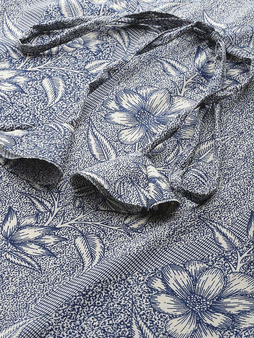 women printed kimono sleeve kaftan dress - 22041308 - Standard Image - 5