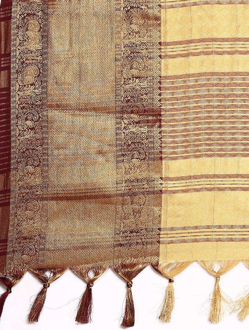 women self design kanjivaram saree with blouse - 22041512 - Standard Image - 3