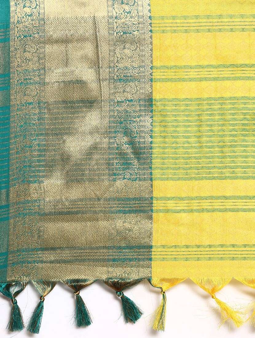 women self design kanjivaram saree with blouse - 22041514 - Standard Image - 3