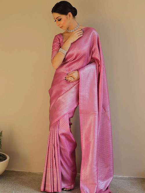 women self design banarasi saree with blouse - 22041605 - Standard Image - 0