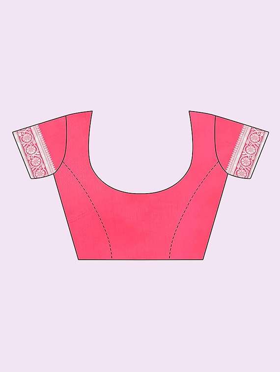 women self design banarasi saree with blouse - 22041682 -  Standard Image - 3