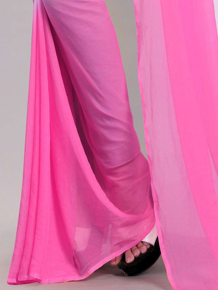 women ombre printed saree with blouse - 22041934 - Standard Image - 3