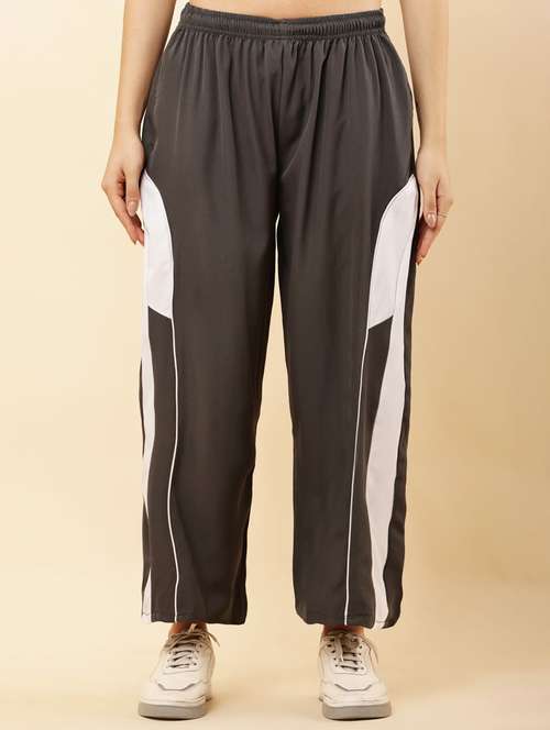 women tapered mid rise relaxed fit track pant - 22041975 -  Standard Image - 0