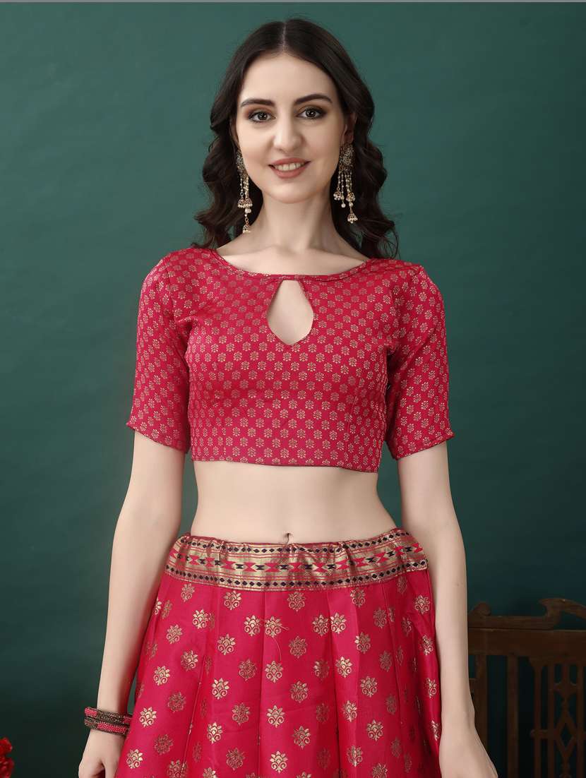 women selgf designed flared lehenga choli with duppata set - 22042089 - Standard Image - 5