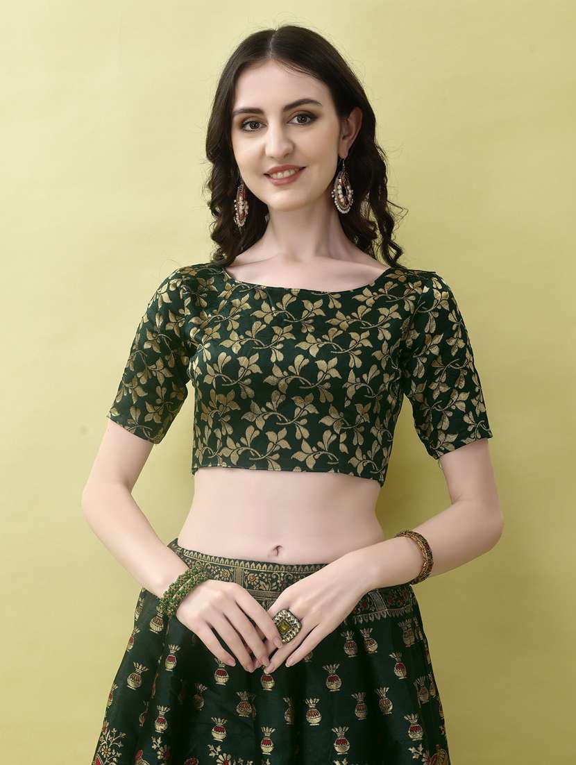 women self designed flared lehenga choli with duppata set - 22042112 -  Standard Image - 5